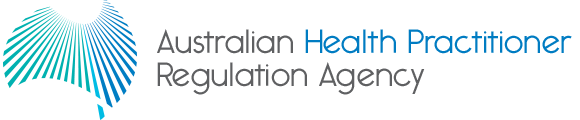 Logo of the Australian Health Practitioner Regulation Agency